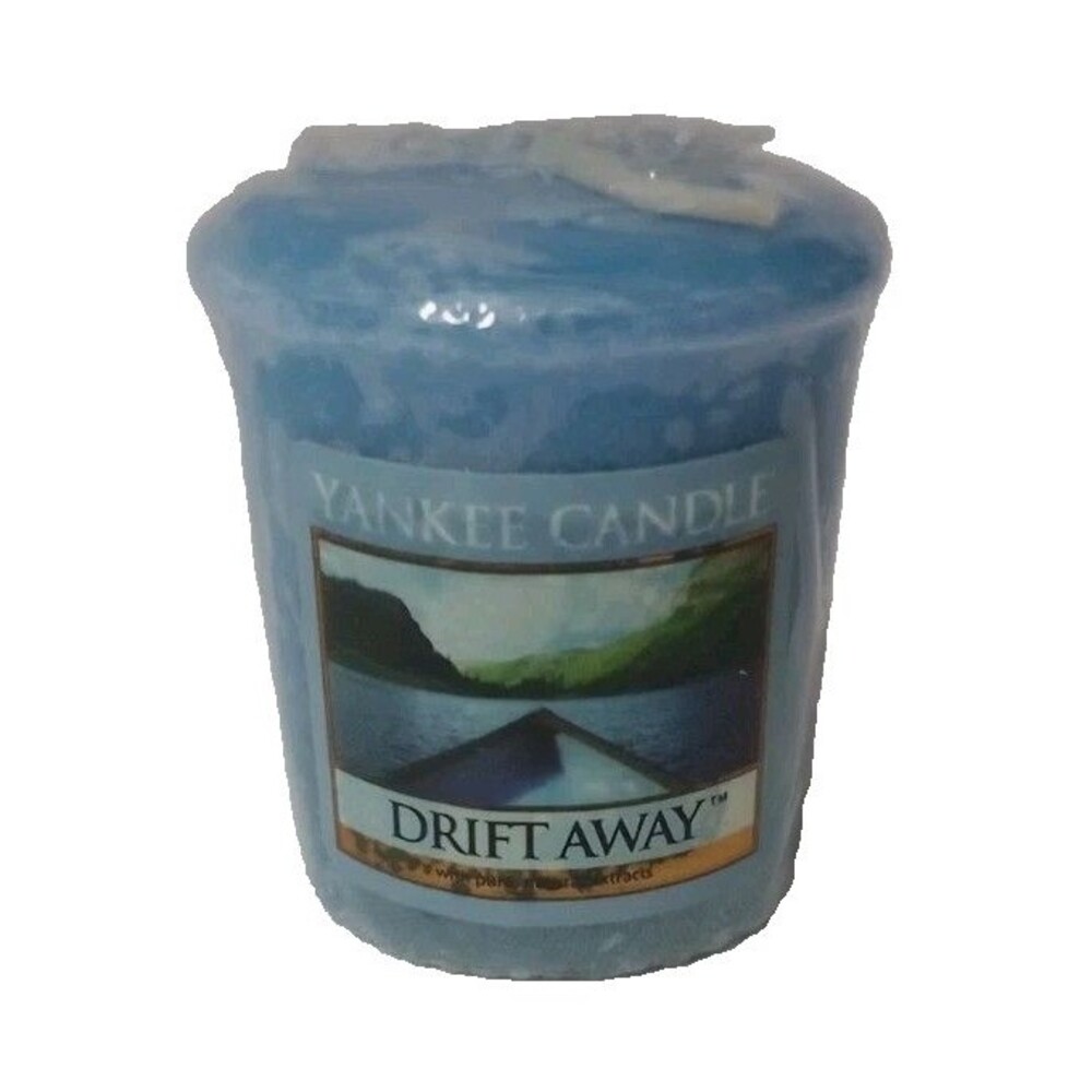 Yankee Candle Votive - DRIFT AWAY Retired Scent 1.75oz Sealed NEW OLD STOCK